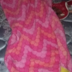 Mermaid tail blanket